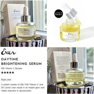 Ever Daytime Brightening Serum 10% Vitamin C Booster Luxury Dual Phase Face Oil